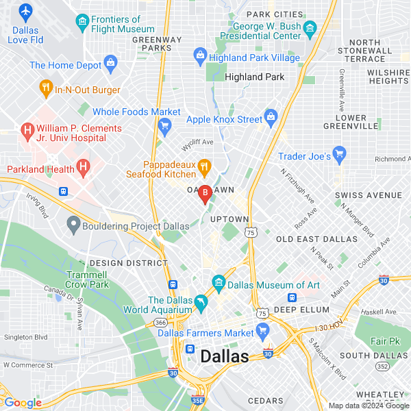 Flatbed Tow Truck In Dallas location map: 3131 Turtle Creek Blvd #301, Dallas, TX